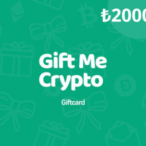 Gift Me Crypto ₺2000 Gift Card