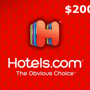 Hotels.com $200 Gift Card US