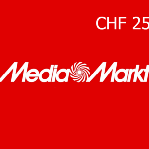 Media Markt 25 CHF Gift Card CH