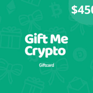 Gift Me Crypto $450 Gift Card