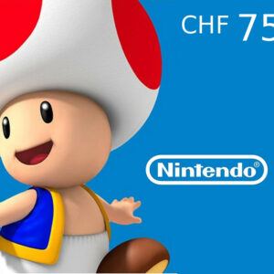 Nintendo eShop Prepaid Card CHF 75 Key CH