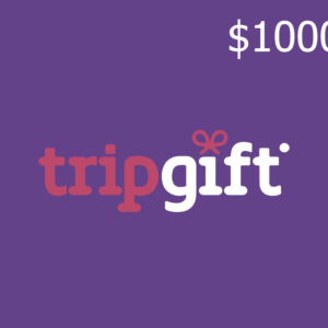 TripGift $1000 Gift Card CA