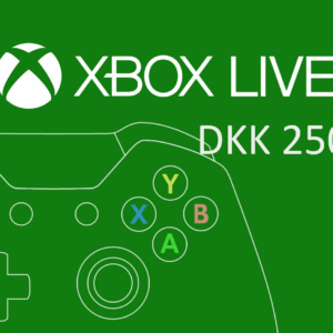 XBOX Live 250 DKK Prepaid Card DK