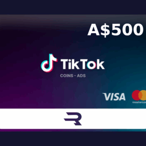 Rewarble TikTok AUD 500 Gift Card