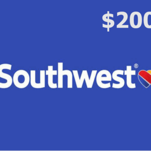 Southwest Airlines $200 Gift Card US