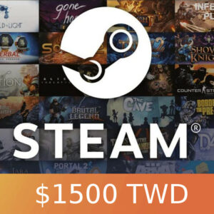 Steam Wallet TWD 1500 Gift Card
