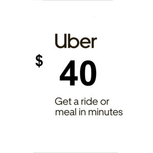 Uber $40 US Gift Card