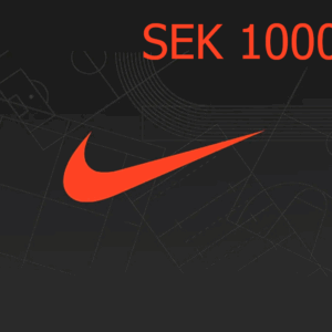Nike 1000 SEK Gift Card SE