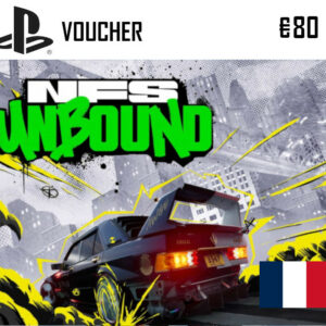 Need for Speed Unbound PlayStation Network Card €80 FR