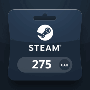 Steam Wallet Card UAH 275 UA Activation Code