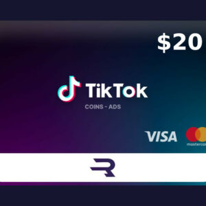 Rewarble TikTok USD 20 Gift Card