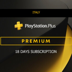 PlayStation Plus Premium 18 Days Subscription IT