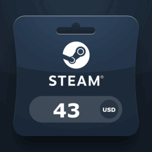 Steam Gift Card USD 43 US Activation Code