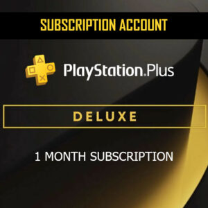 PlayStation Plus Deluxe 1 Month Subscription ACCOUNT