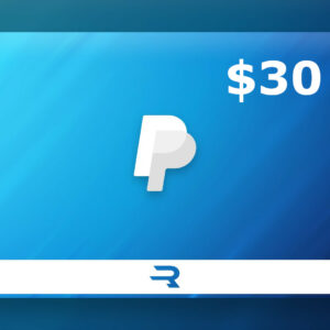 Rewarble PayPal $30 Gift Card US