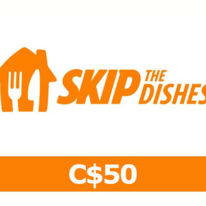 SkipTheDishes C$50 Gift Card CA