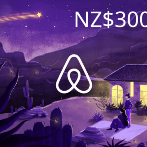 Airbnb NZ$300 Gift Card NZ