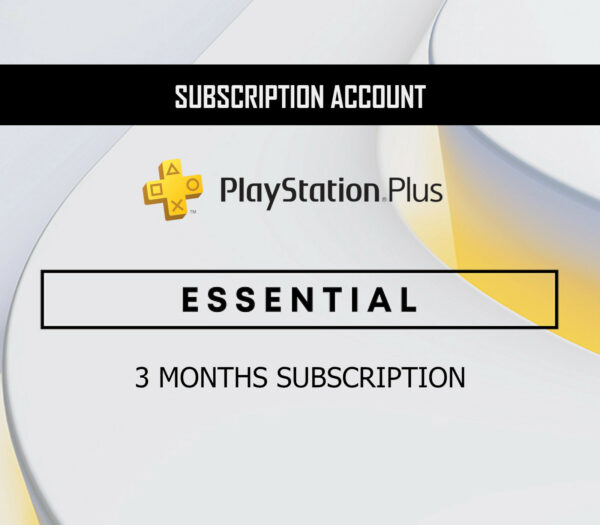 PlayStation Plus Essential 3 Months Subscription ACCOUNT