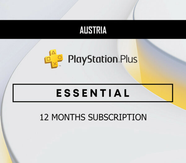 PlayStation Plus Essential 12 Months Subscription AT