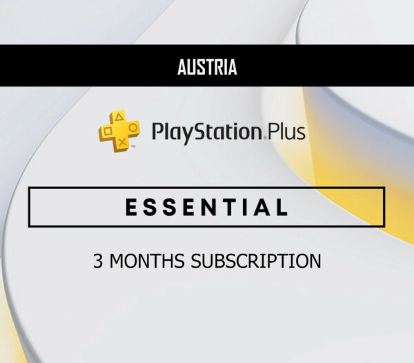 PlayStation Plus Essential 3 Months Subscription AT