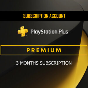 PlayStation Plus Premium 3 Months Subscription ACCOUNT