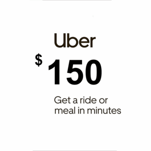 Uber $150 US Gift Card