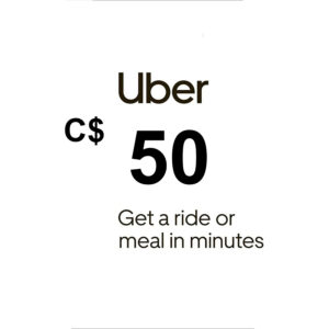 Uber C$50 CA Gift Card