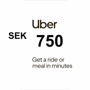 Uber 750 SEK Voucher SE